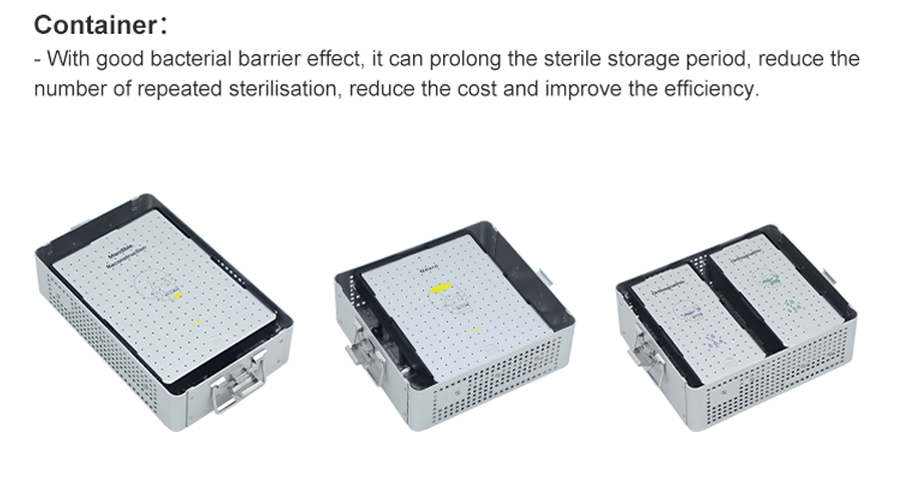 набор инструментов для челюстно-лицевых пластинок