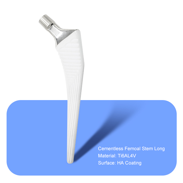 Без цементного штока для женского происхождения (покрытие HA)