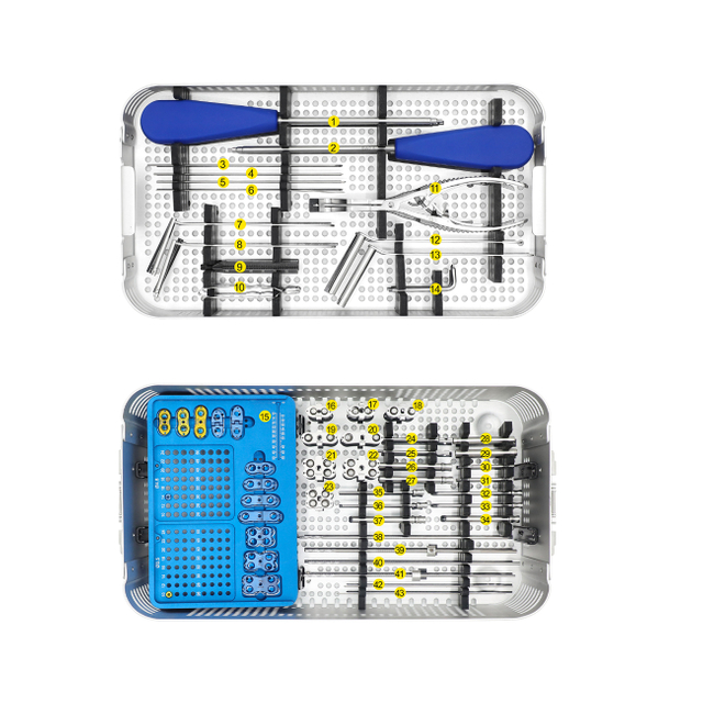 Набор приборов для шарнирной пластины педиатрии