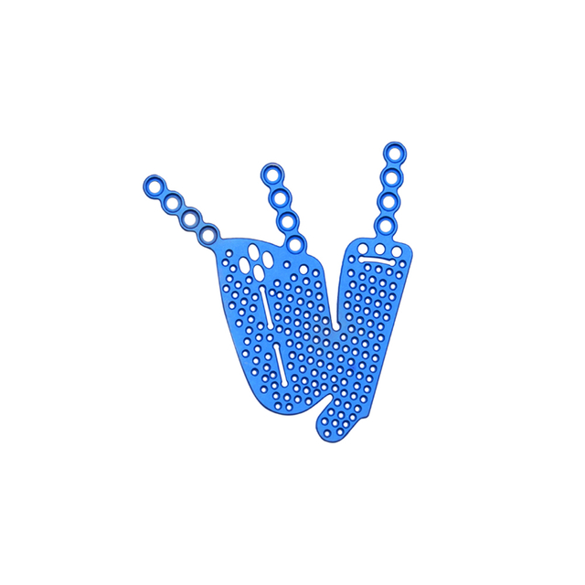 Орбитальная пластина 1,5 мм, челюстно-лицевая пластина типа IV