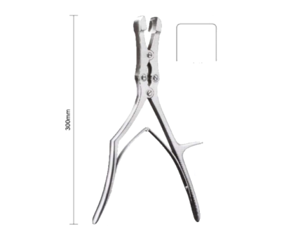 Двойной шарнирный ронжёр (ребро)