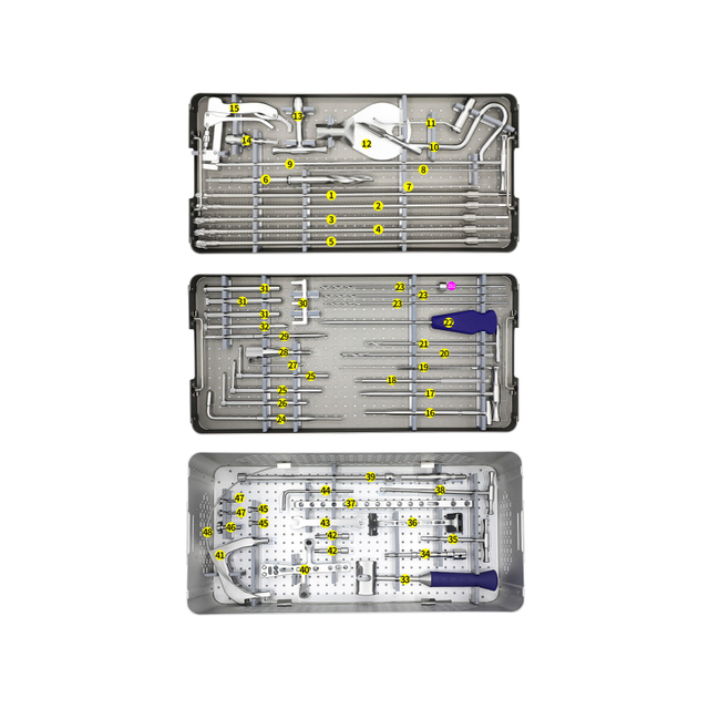 Эксперт обратный набор интрамедуллярного интрамнояллярного интрадаллярного интрадаллярного инструмента