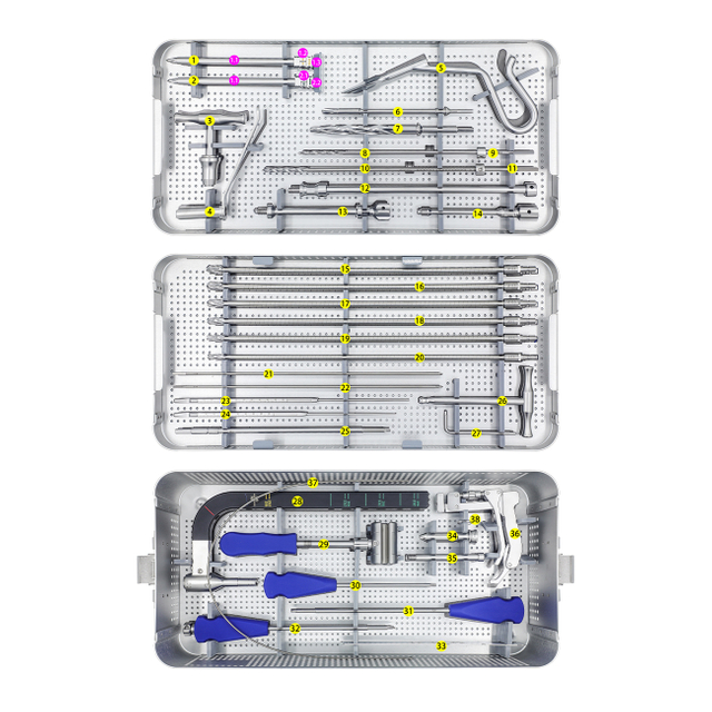 Набор инструментов для ногтей с фьюжн -фьюжн