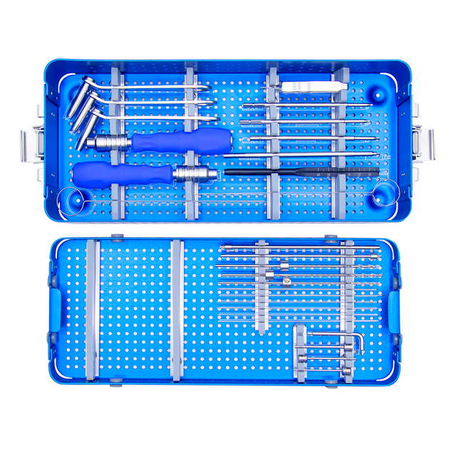 3.0/3.5/4.0/5.0 мм канюлированные безголовые компрессионные винты Набор инструментов
