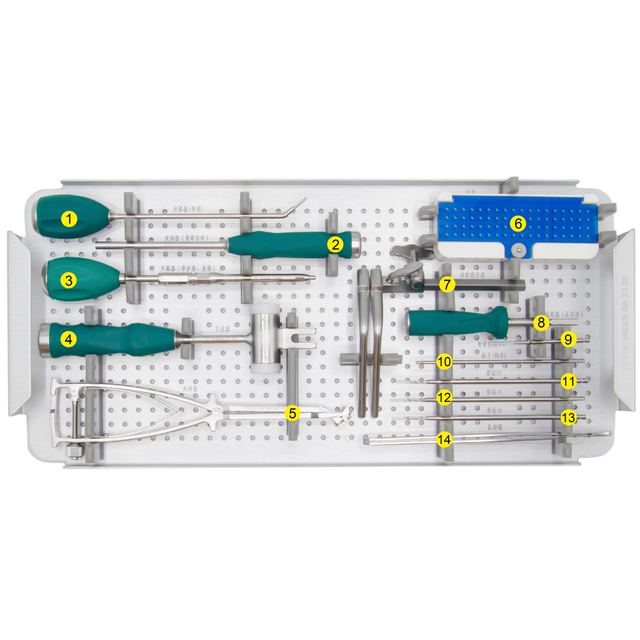 Шейный кейдж Peek с набором инструментов с фиксирующим винтом