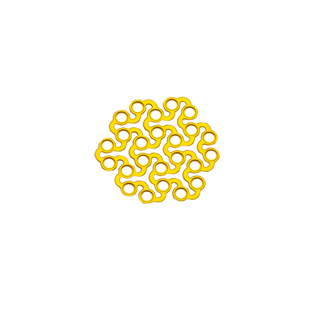 Минимально взаимосвязанная титановая сетка