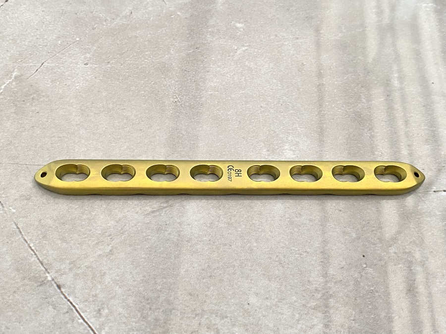 Прямая стопорная пластина плечевого вала