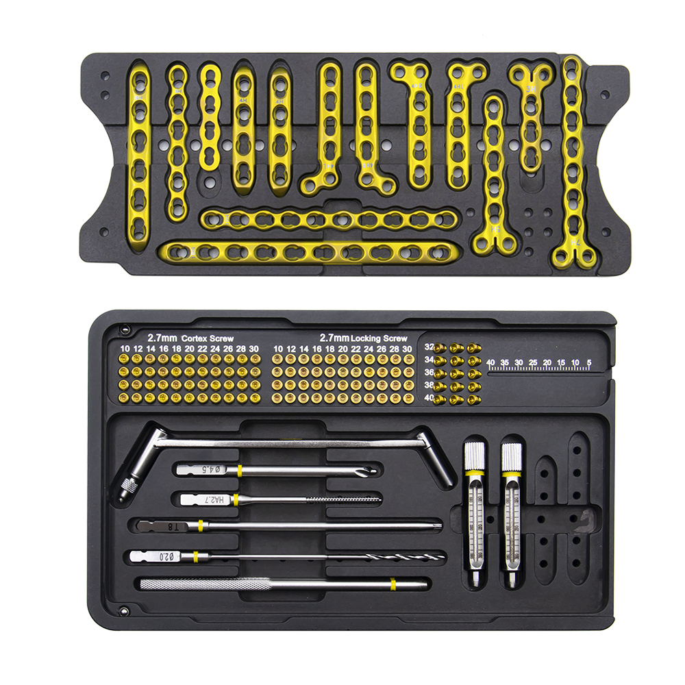 2,7-мм набор инструментов для мини-фрагментов с фиксирующей пластиной