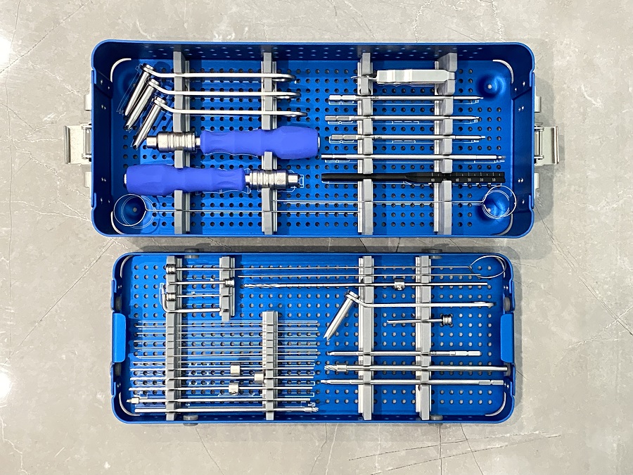 3,0/3,5/4,0/5,0 мм канюлированные безголовые компрессионные винты Набор инструментов
