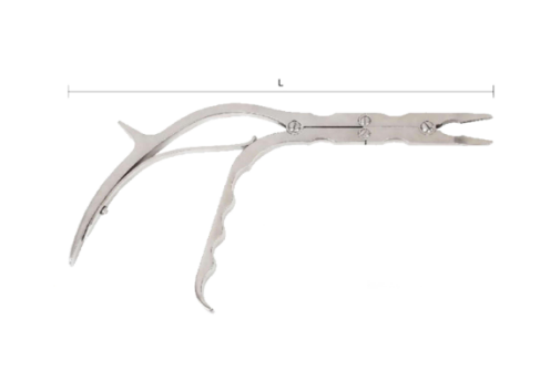 Двойной сустав Rongeur (тип пистолета)