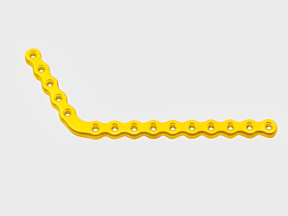 Пластина для челюстно-лицевой реконструкции